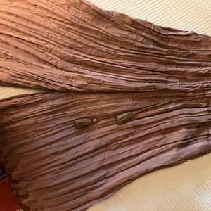 Anthropologie wide leg pleated pant